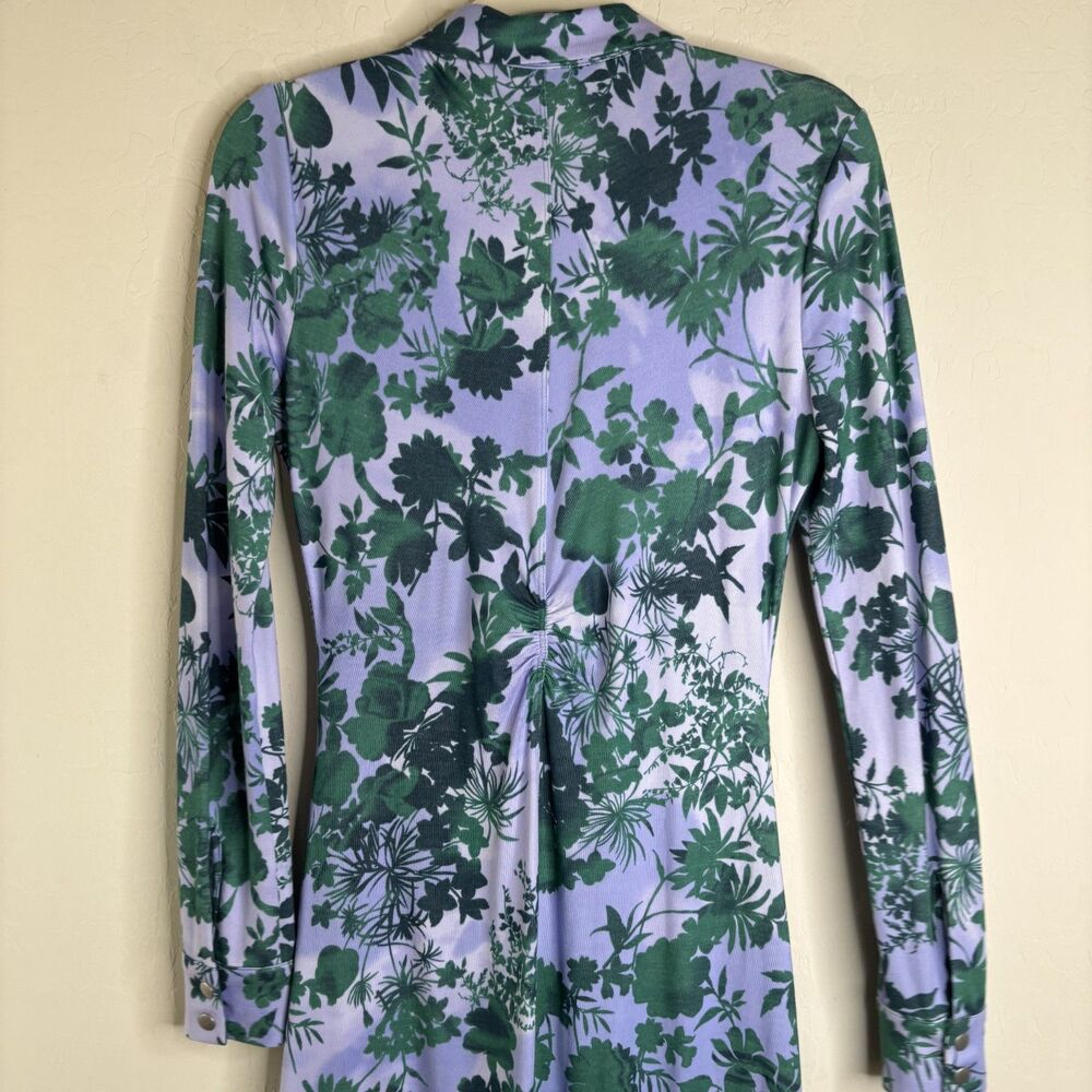 Anthropologie Midi Front Tie Shirt Dress - Picture 6 of 8